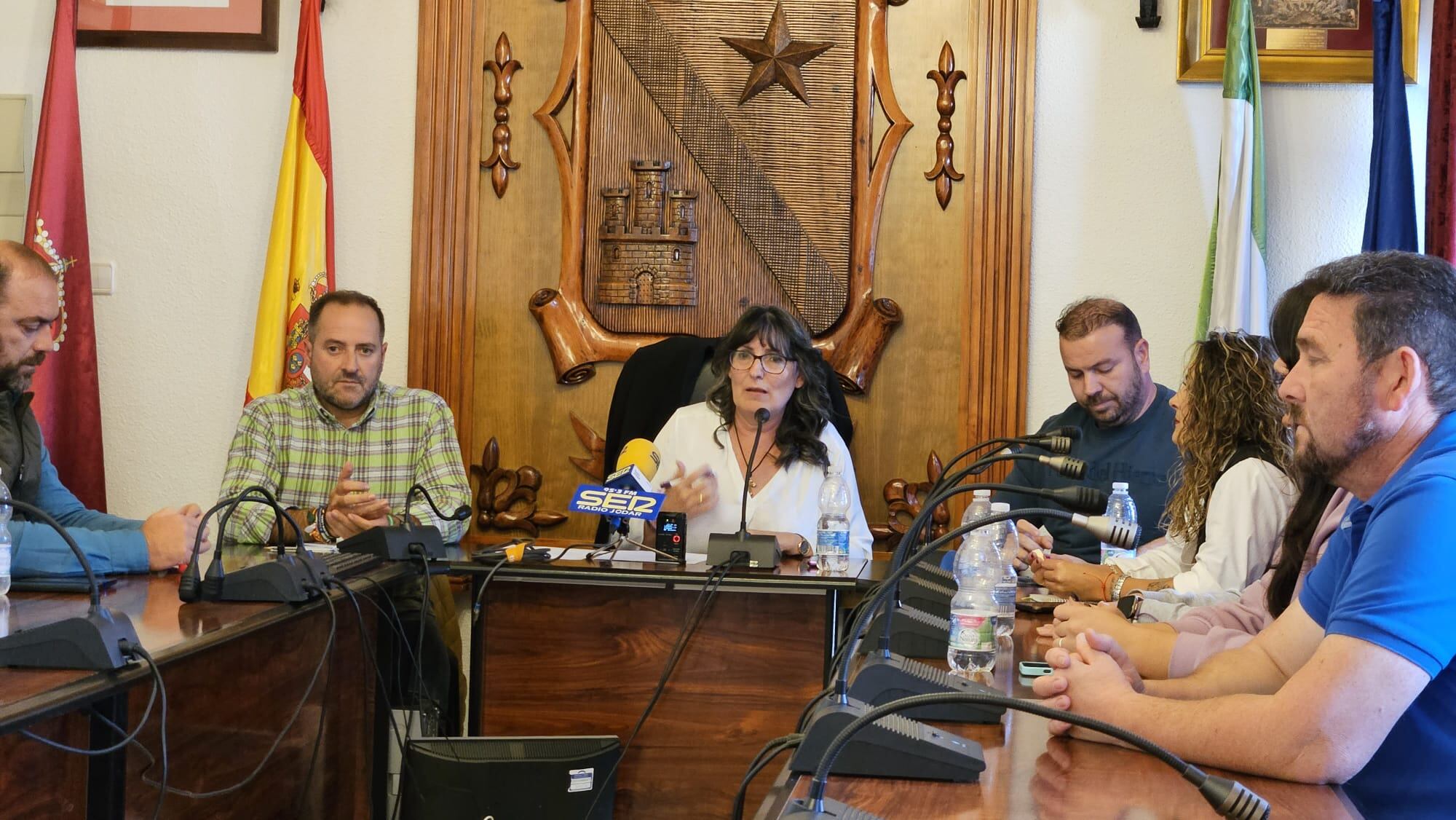 Intervención de la alcaldesa, Juana Cazorla