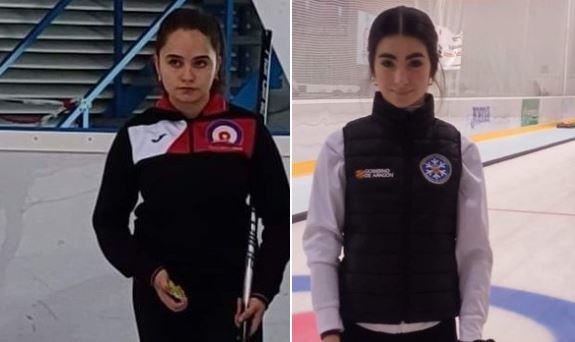 Aurora Tesa del CH Jaca y Paula Oliván del CH Pirineo  participarán en la modalidad de curling