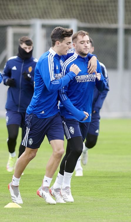 Francés, en un entrenamiento