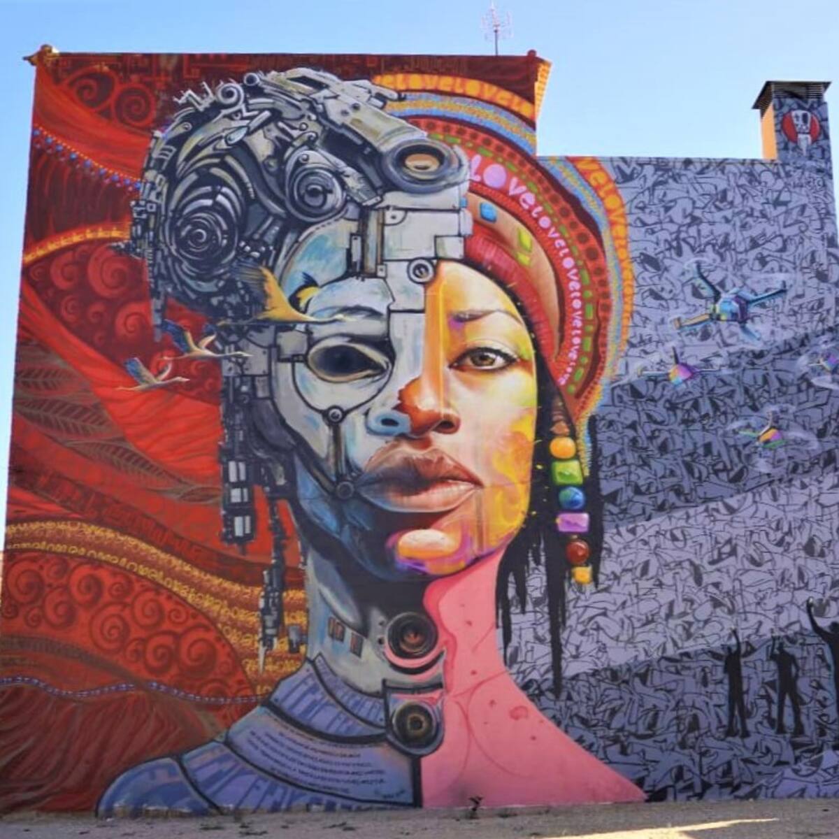 Un mural de Los Alcázares, nominado a mejor grafiti del mundo en 2023