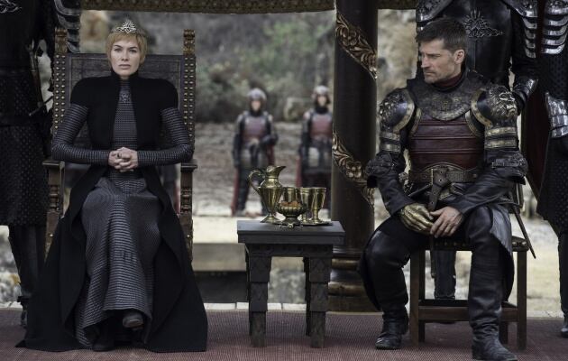 Cersei y Jaime en el capítulo final de la T7