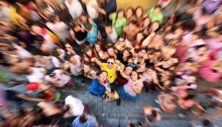 Celebración del "chúndara" en Peñafiel