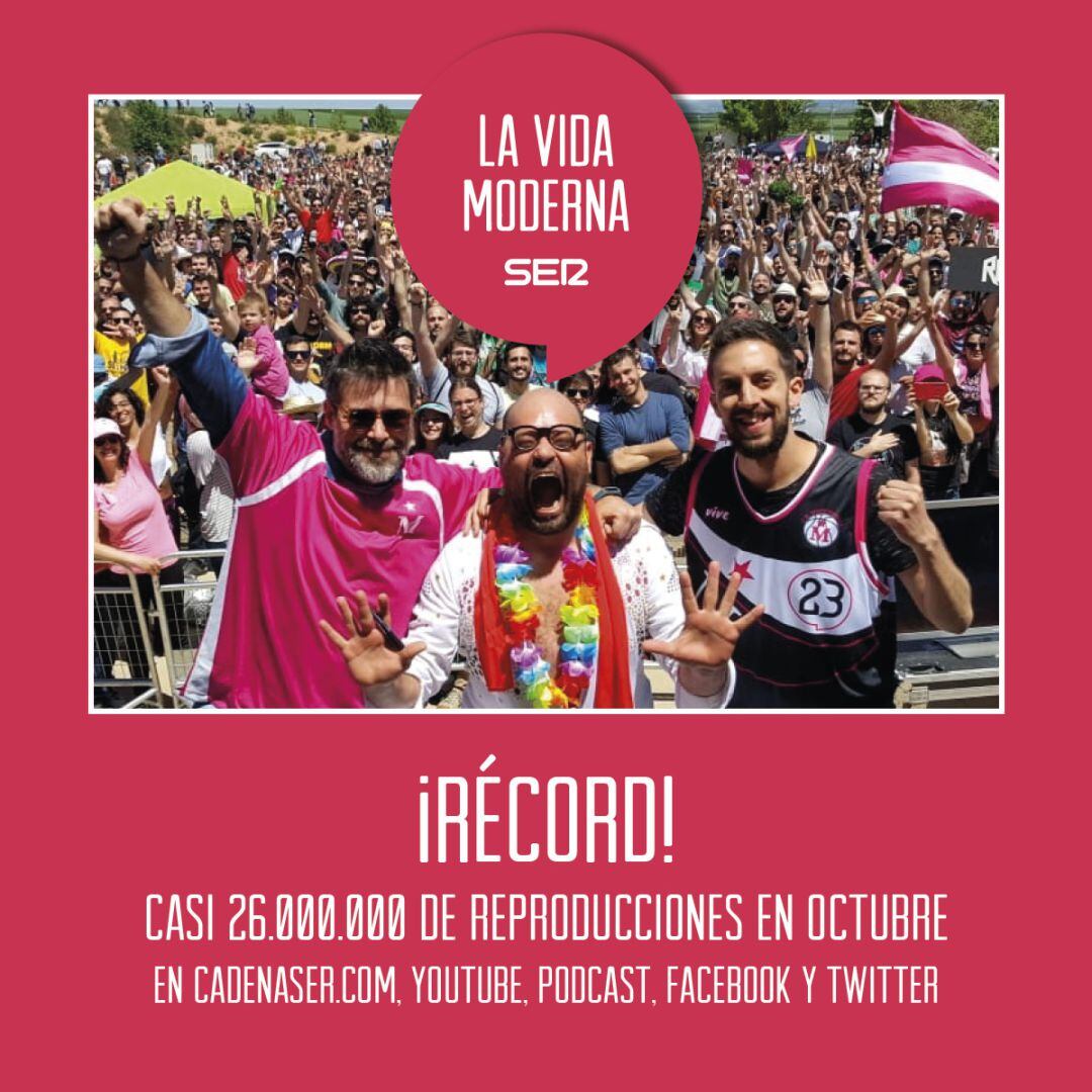 Éxito imparable de 'La vida moderna', cierra octubre con casi 26 millones de reproducciones