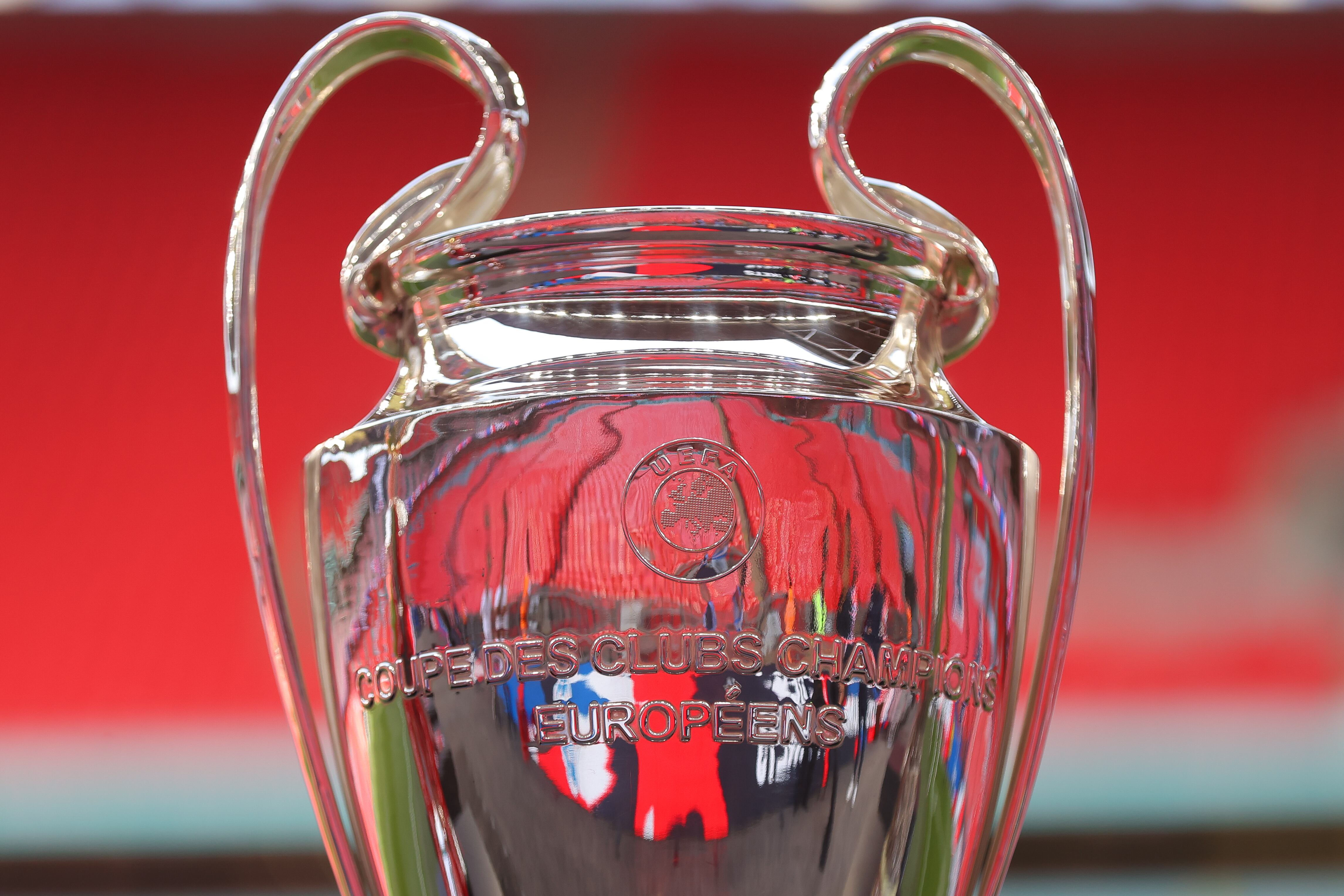 Imagen del trofeo de la Champions League