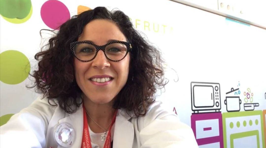 Rebeca Pastor desarrolla su trabajo como dietista en el Hospital de Molina de Segura y es la responsable del proyecto My Personal Food