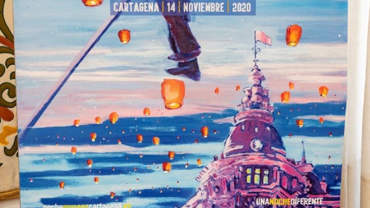 Juan Miguel Sánchez Nieto, es el autor del cartel de la Noche de los Museos