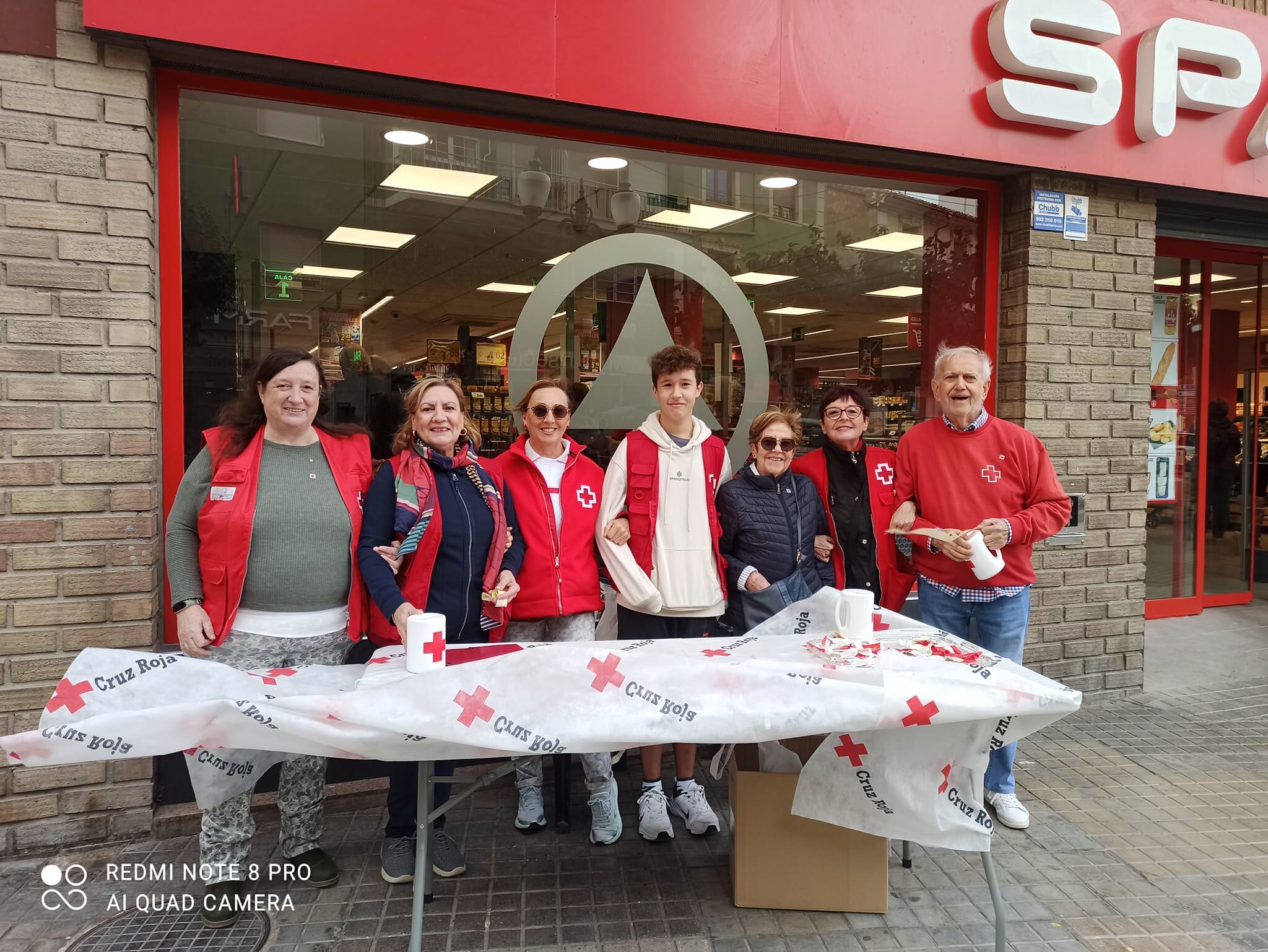 Voluntarias de la Cruz Roja en Villena