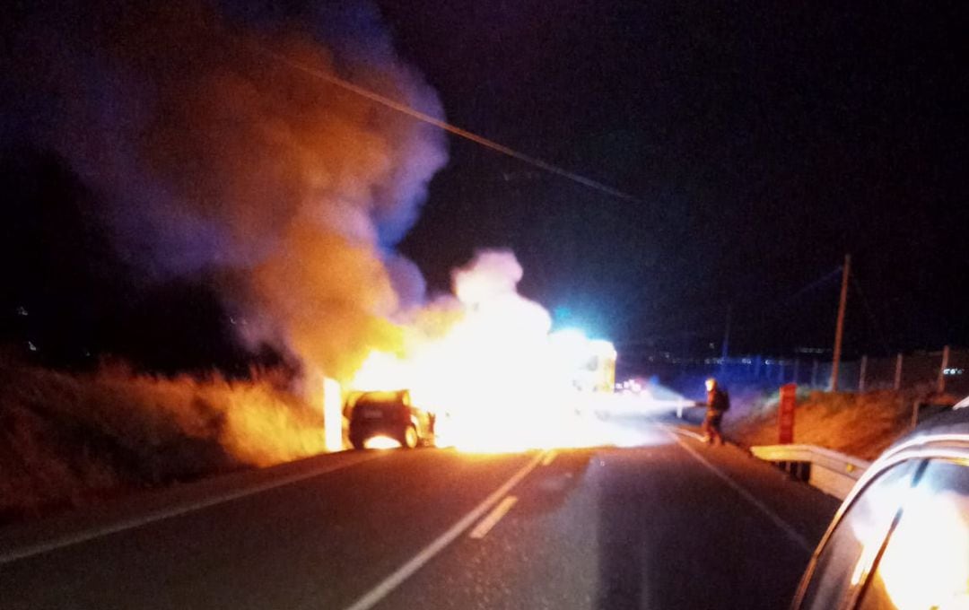 El accidente obligó a cortar la circulación