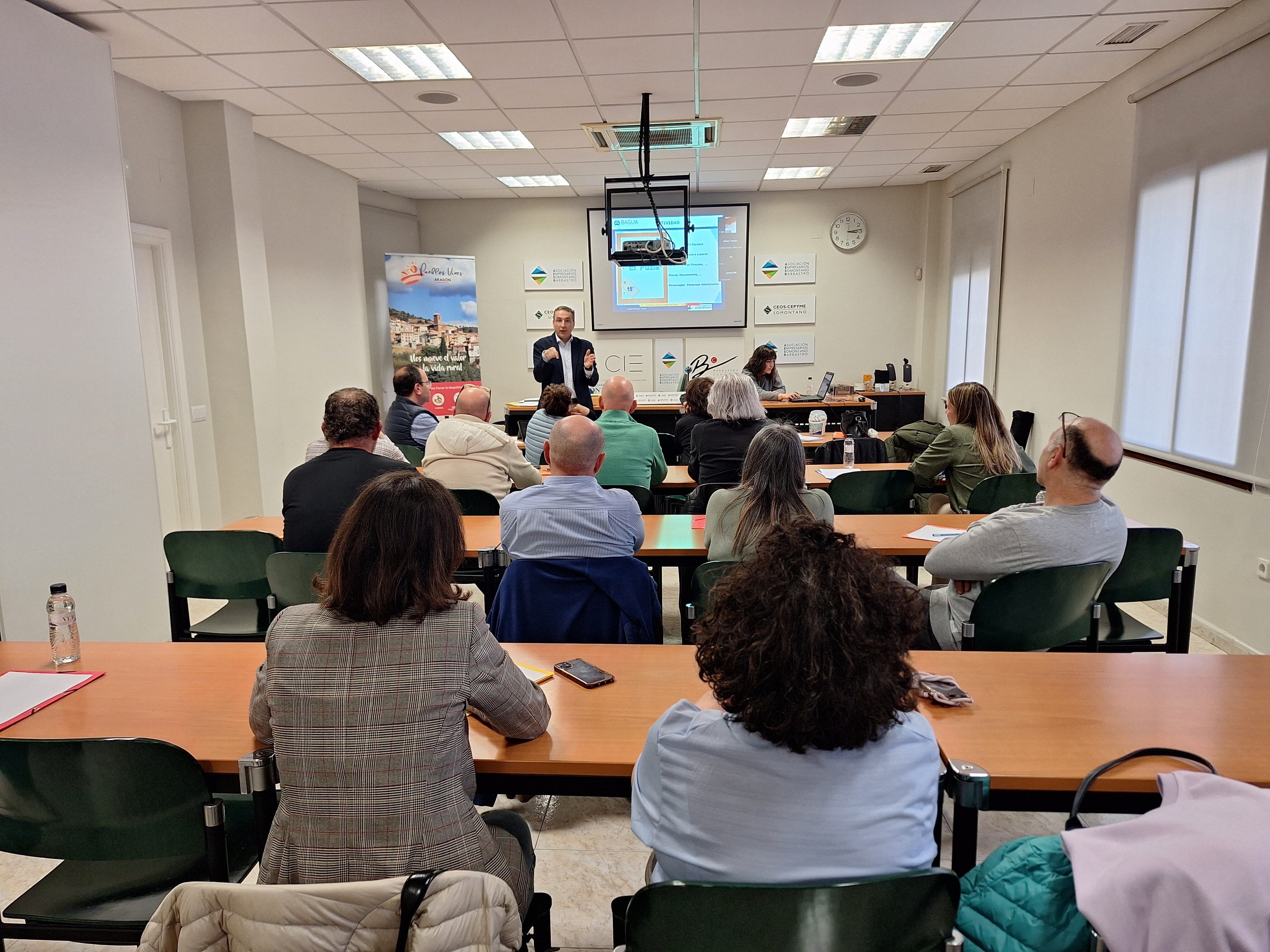 El Ceder Somontano ha organizado un taller sobre venta de empresas