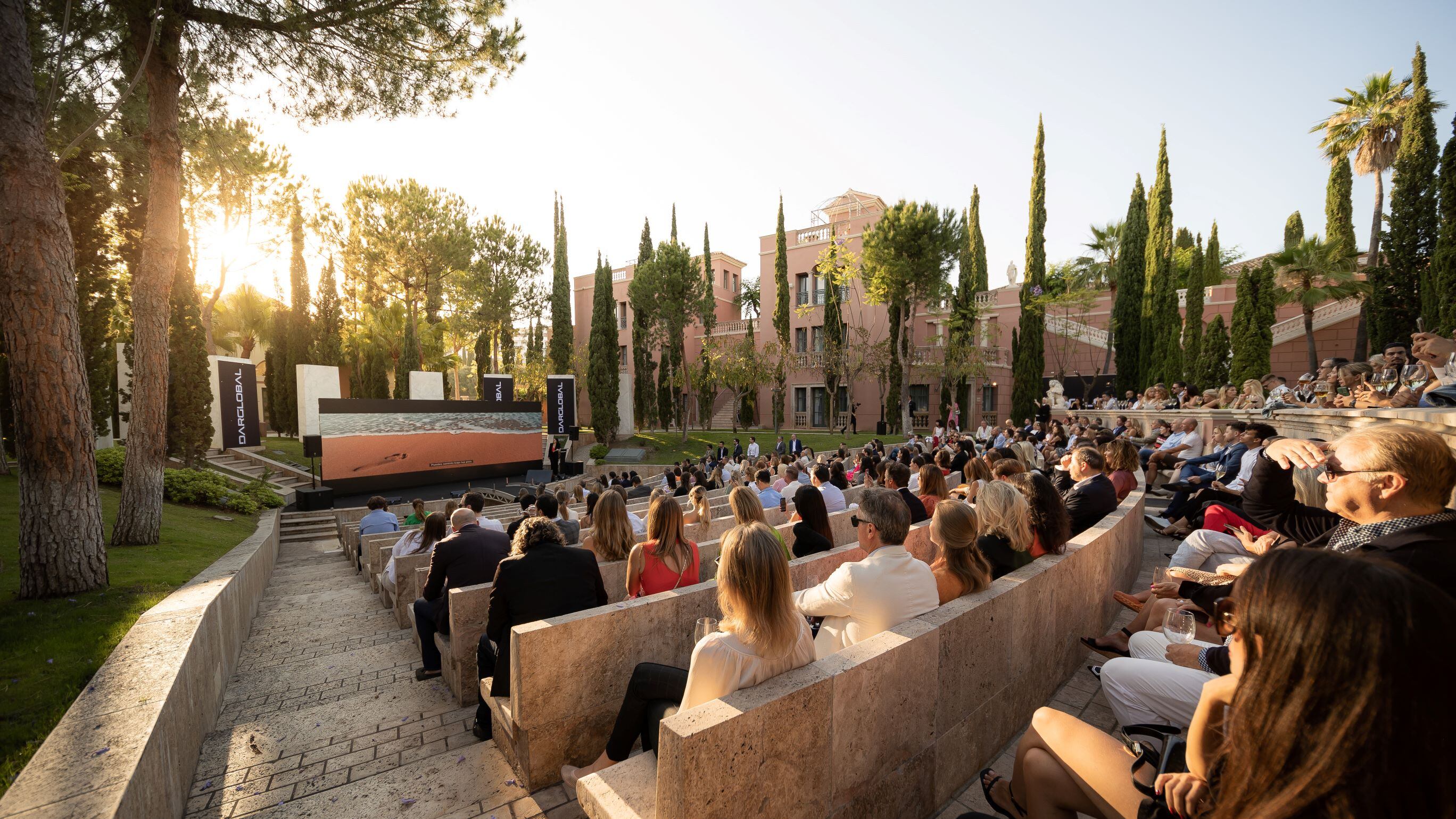 Acto de presentación en Villa Padierna ( Benahavís)