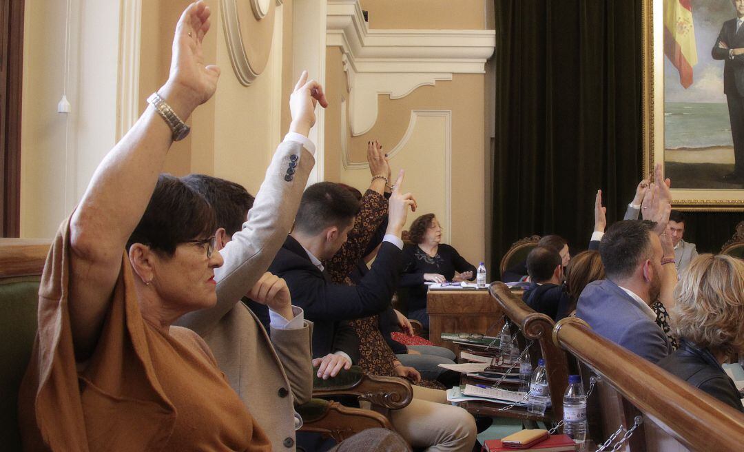 Imagen de archivo. Pleno Ayuntamiento de Castelló