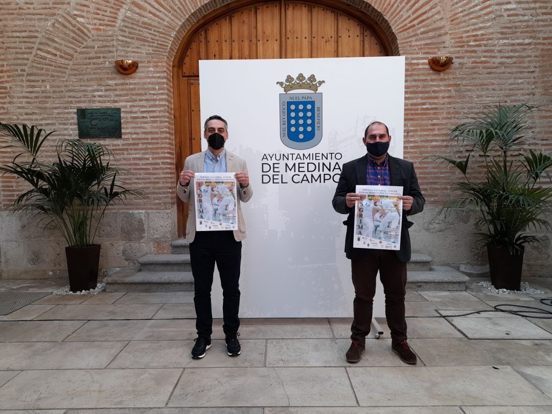 Presentación del Torneo de Esgrima que se celebra este fin de semana en Medina