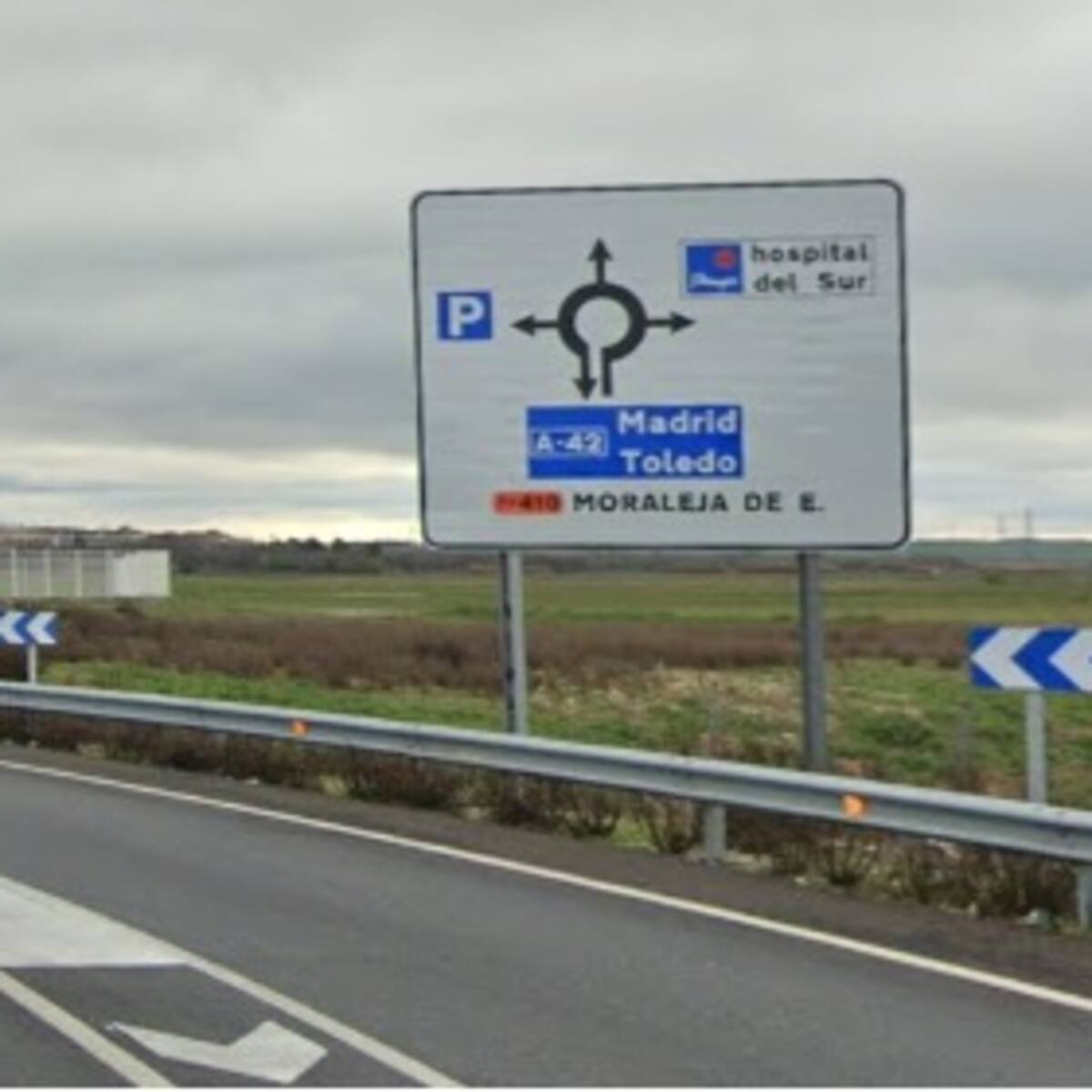 Un herido grave tras dar su coche varias vueltas de campana en Parla