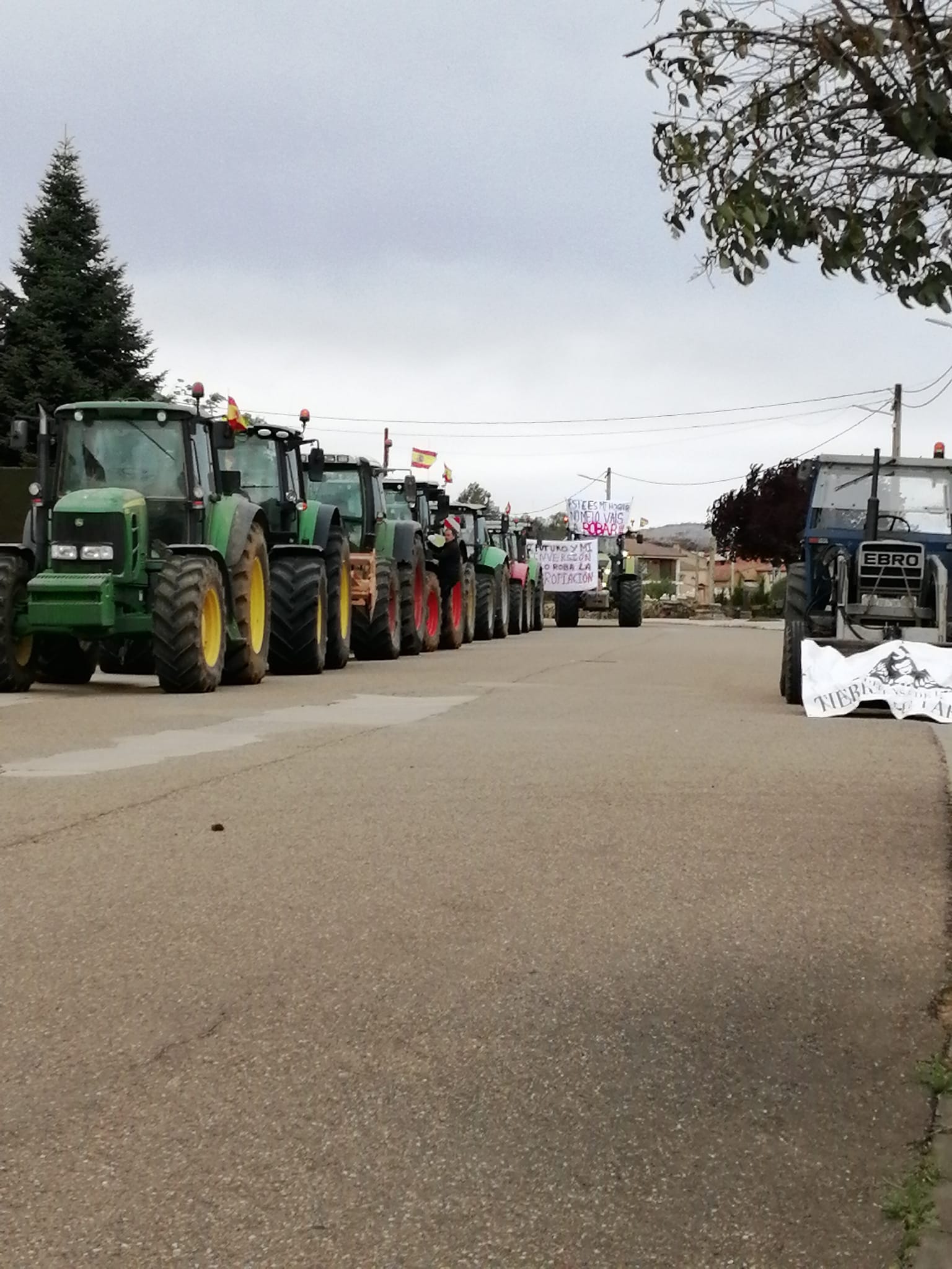 Manifestación agraria este viernes en Tábara
