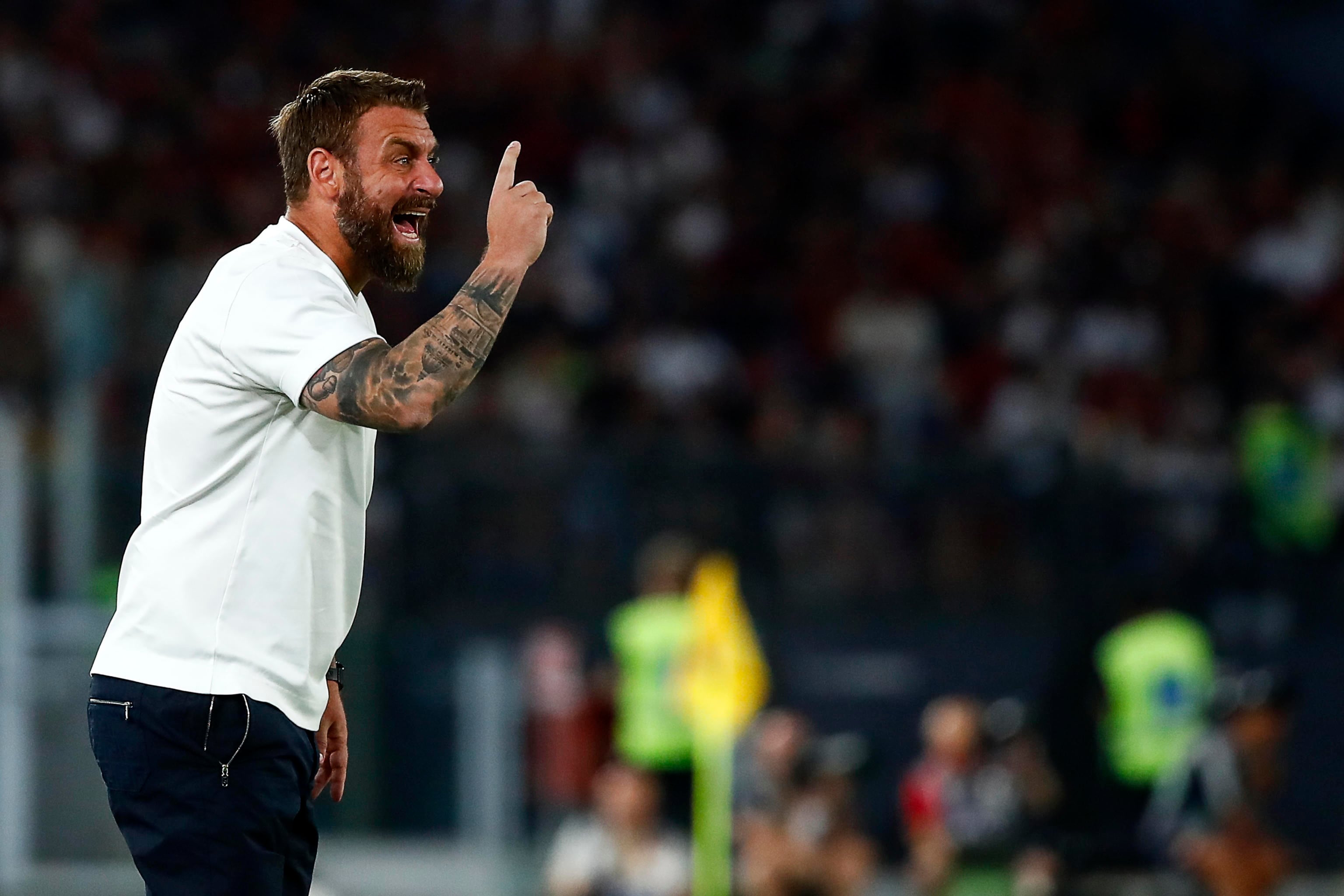 Daniele De Rossi es el el entrenador de la Roma 