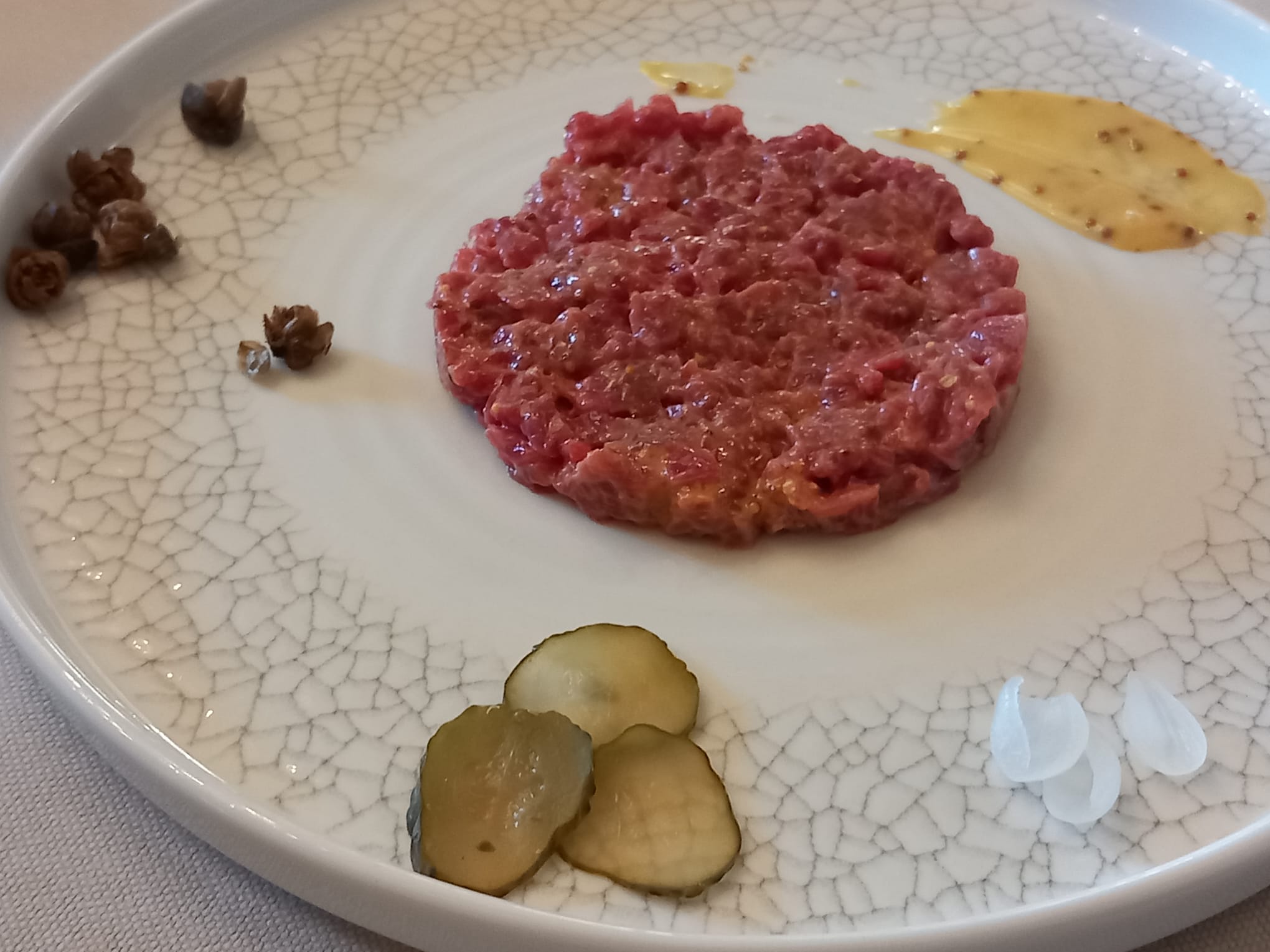 Steak tartar de vaca asturiana