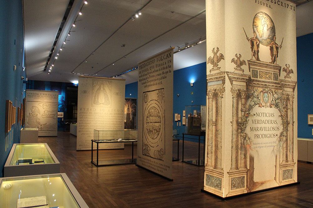 'Noticias verdaderas, maravillosos prodigios. Relaciones de sucesos en  la BNE y los orígenes del periodismo' en la Biblioteca Nacional