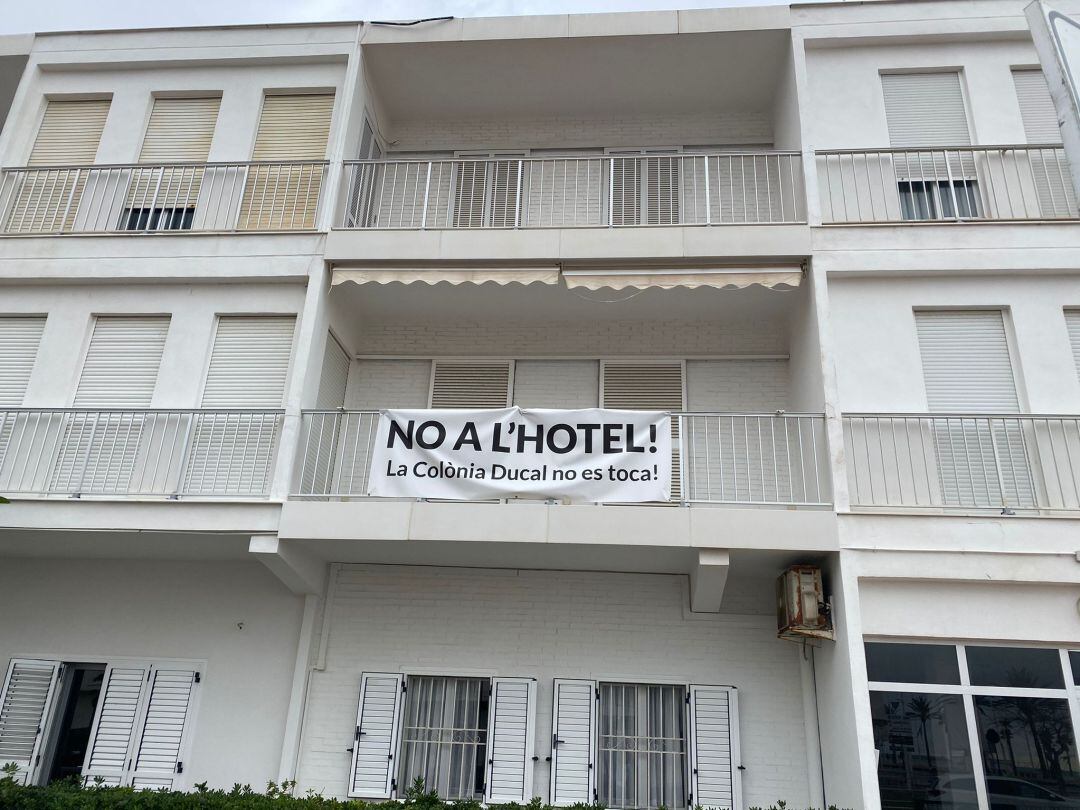 Rechazo al proyecto en la Colonia Ducal de la playa de Gandia