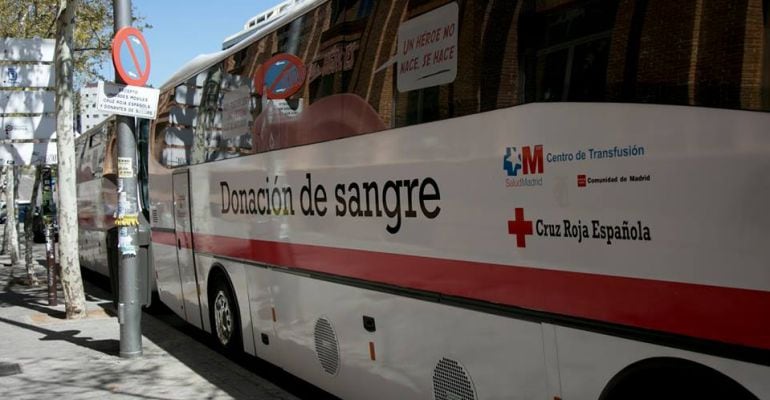Autobús de donación de sangre