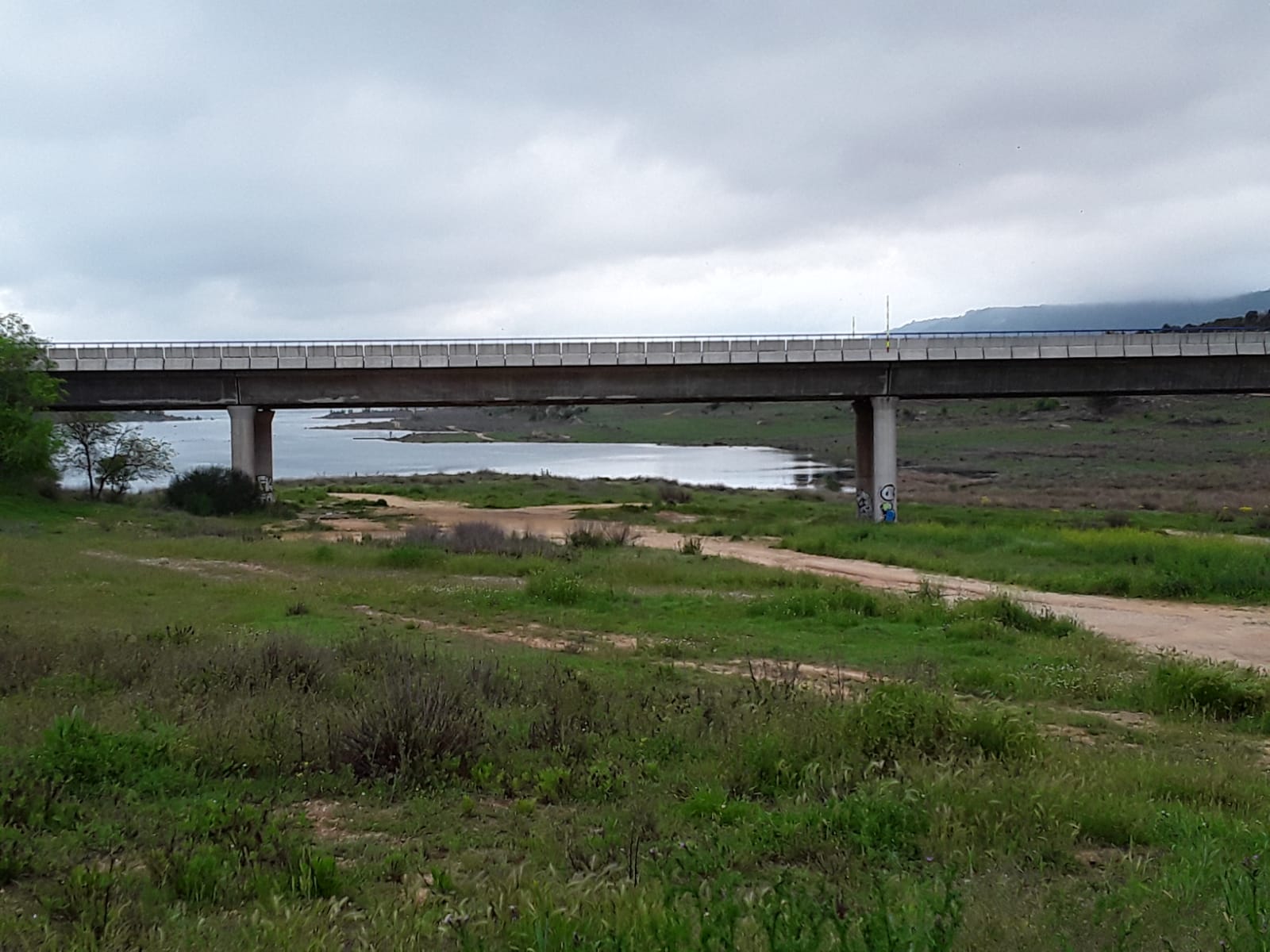 Embalse de Entrepeñas visto desde Sacedón