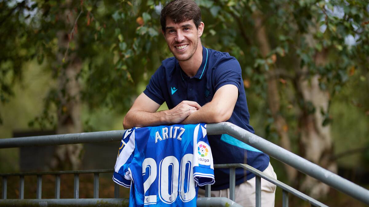 Aritz Elustondo jugará "con orgullo" su partido 200 con la Real
