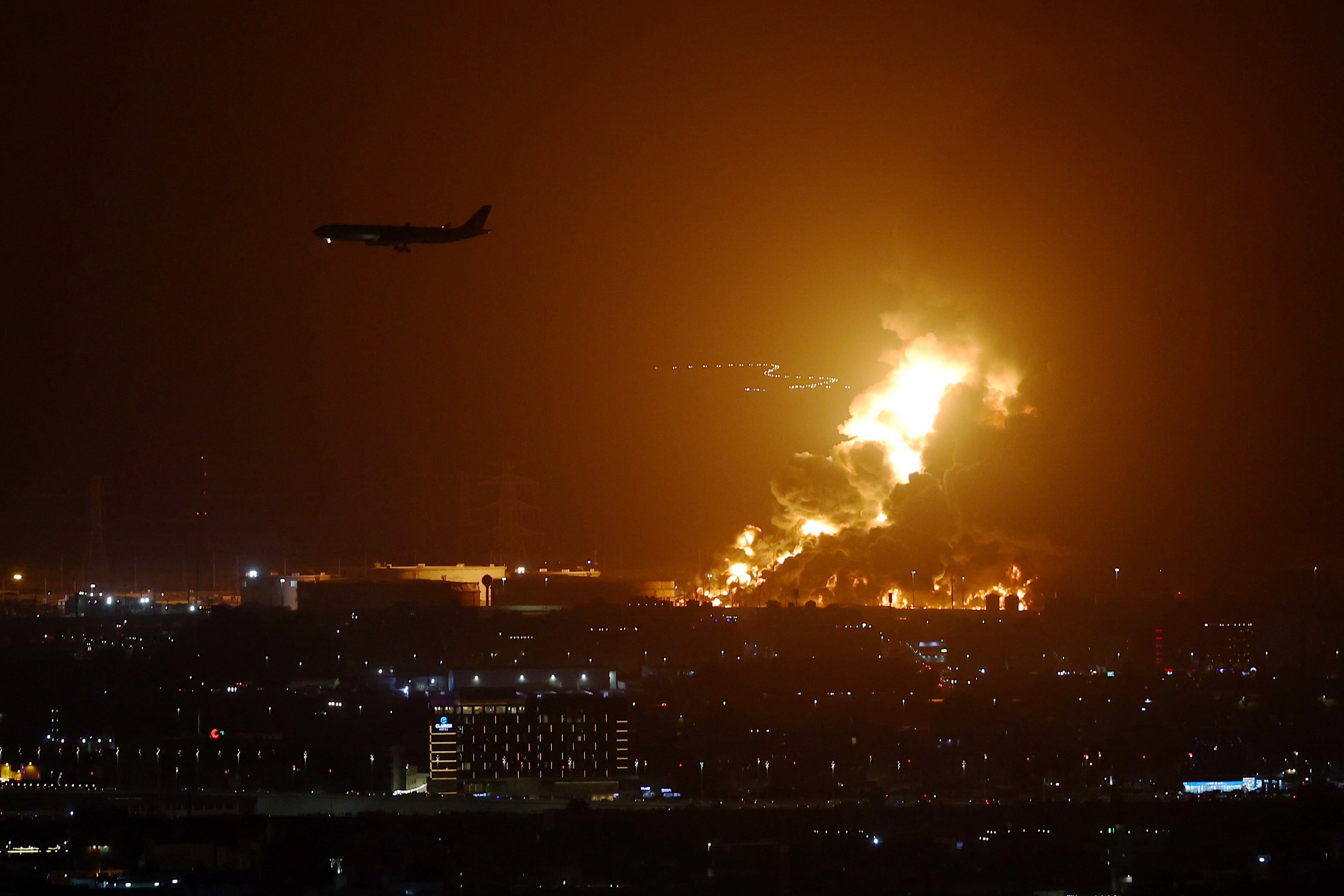 Explosión del depósito de Aramco a 20 km del circuito de Yeda