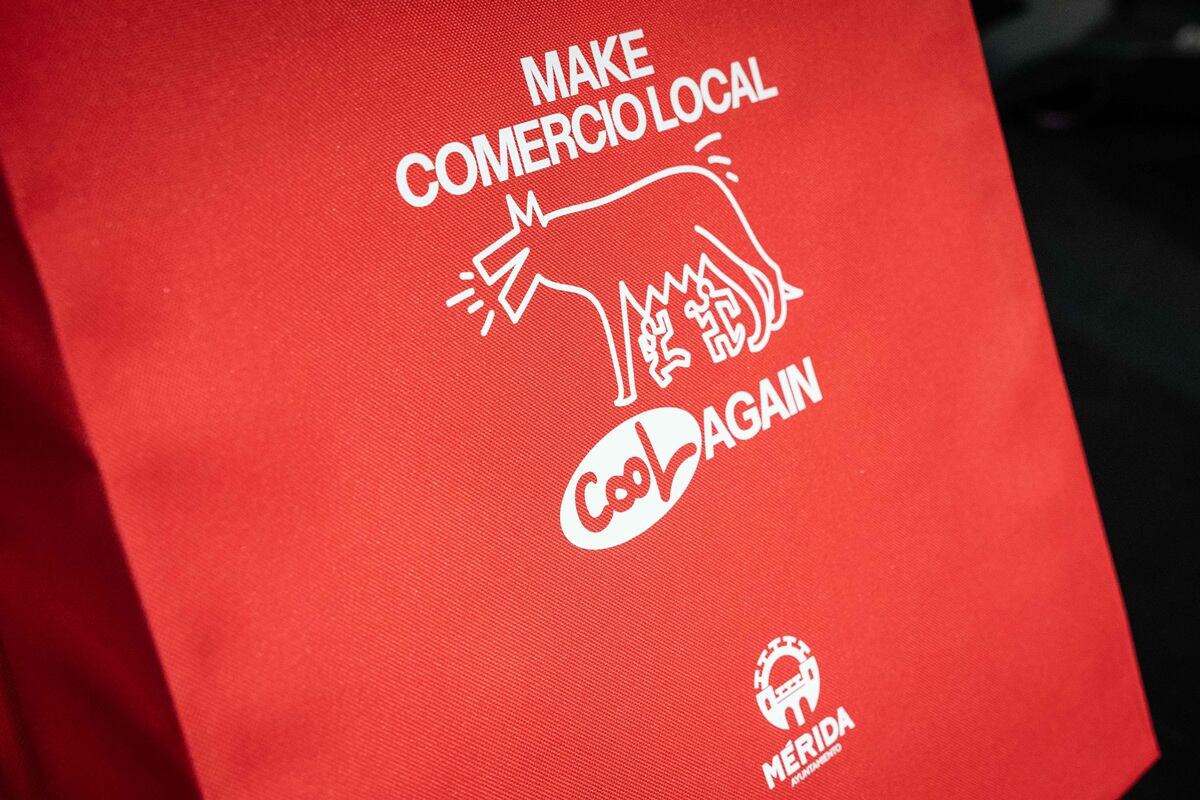 Carro de la compra para el sorteo de la campaña Make Comercio Local Cool Again de Mérida