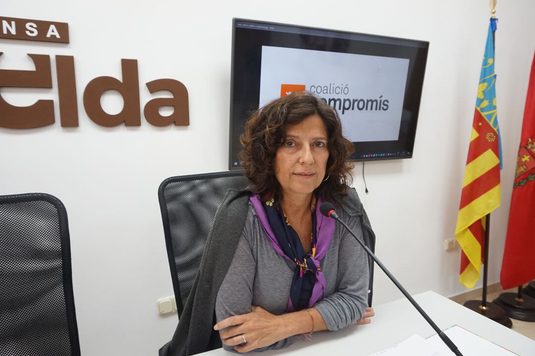 Pilar Calpena, edil de Medio Ambiente de Elda 