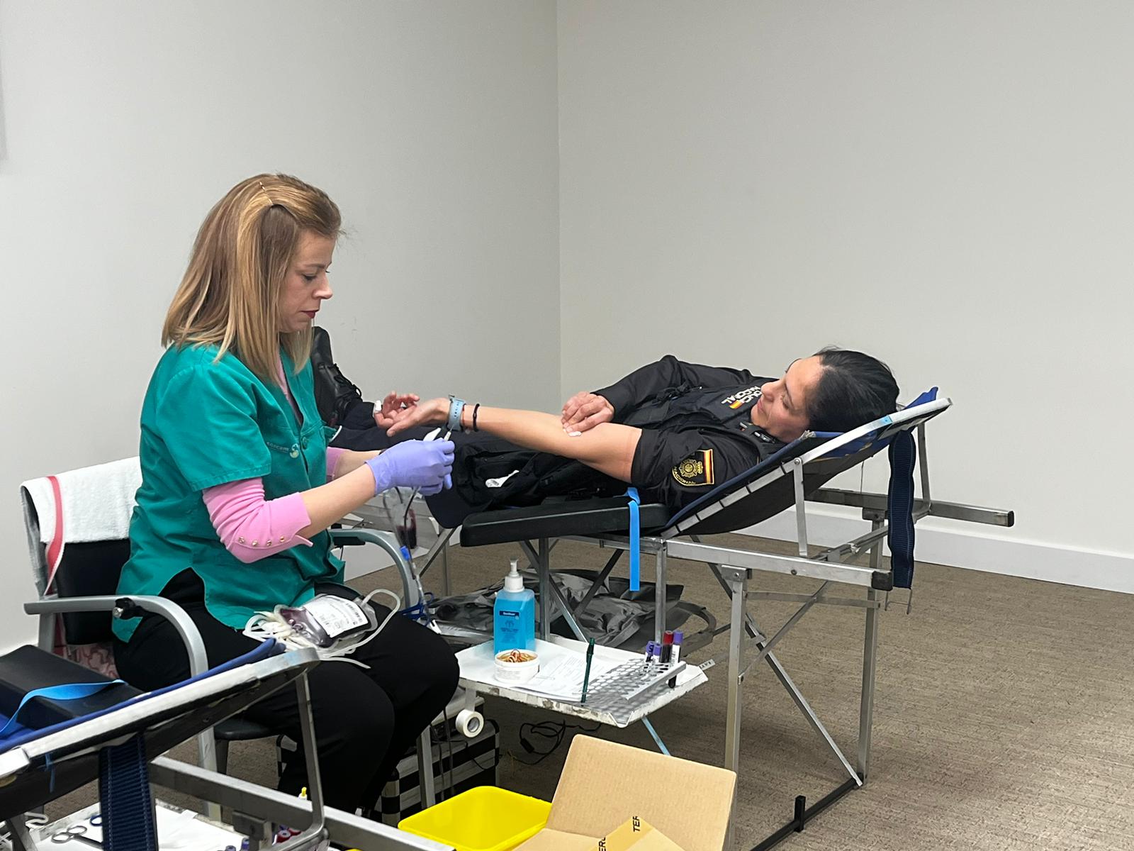 Imagen de archivo de un Maratón de Donantes de Sangre, organizado por SER Toledo