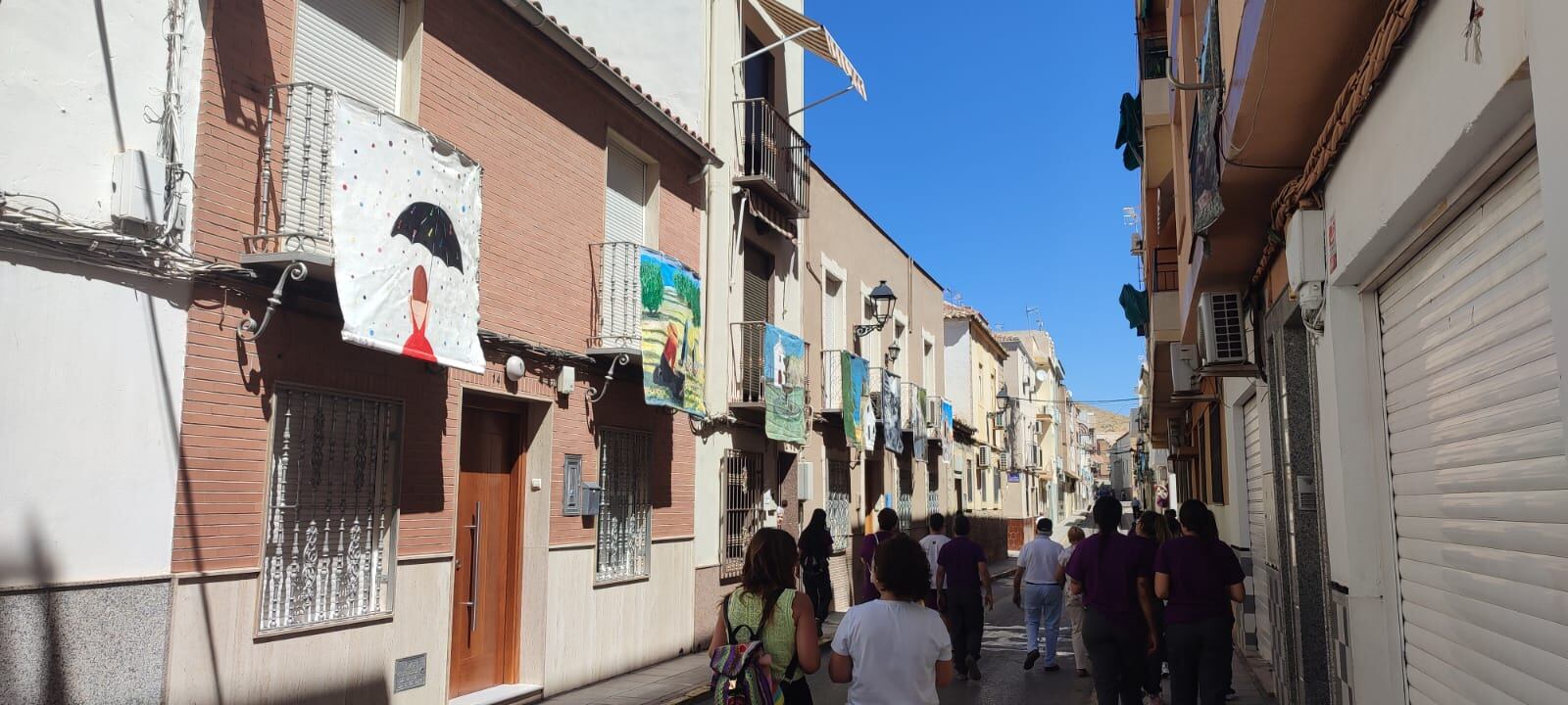 Recorrido por la calle Los Molinos