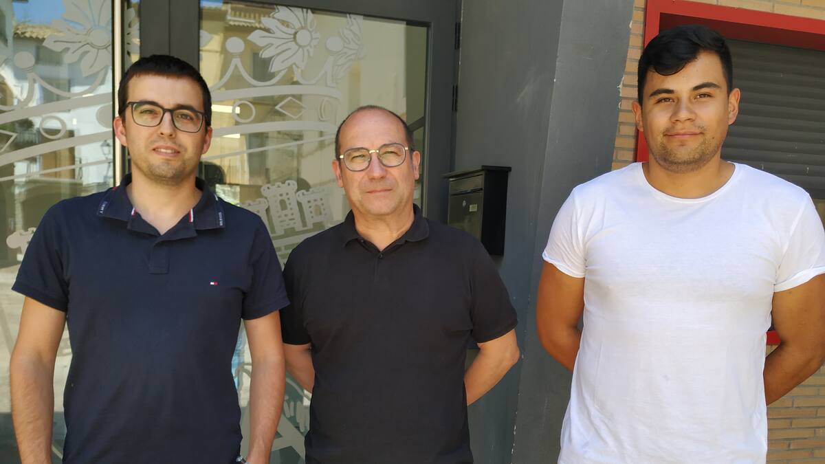 Peralta de Calasanz y Azanuy-Alíns reciben a un estudiante de prácticas de la Universidad de Zaragoza