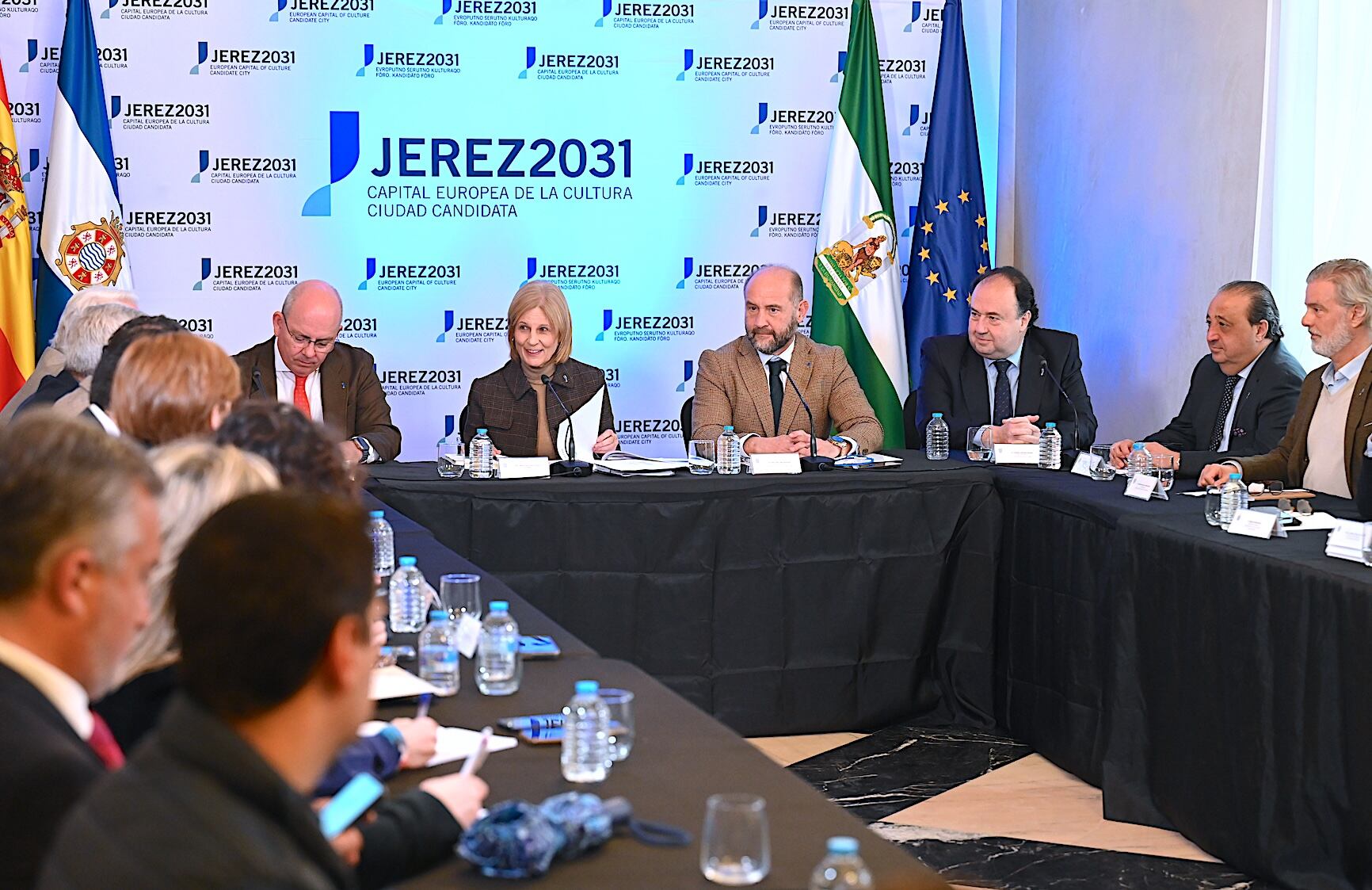 Reunión del comité encargado de la candidatura de Jerez a la Capitalidad Europea de la Cultura 2031