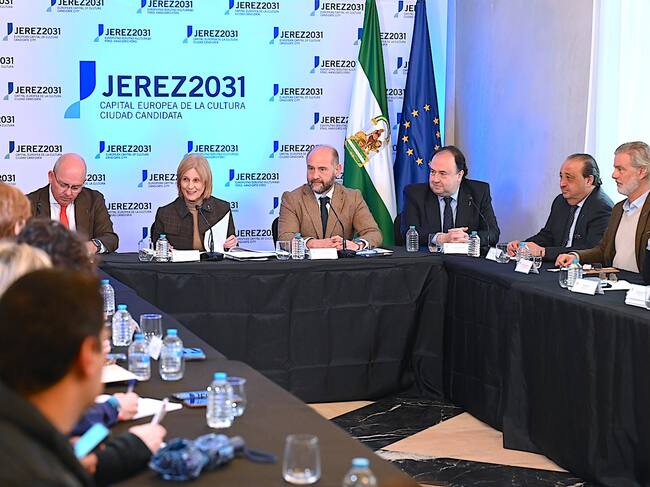 Reunión del comité encargado de la candidatura de Jerez a la Capitalidad Europea de la Cultura 2031