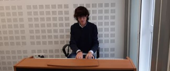 Manuel Moreno Ramírez, joven pianista y compositor onubense