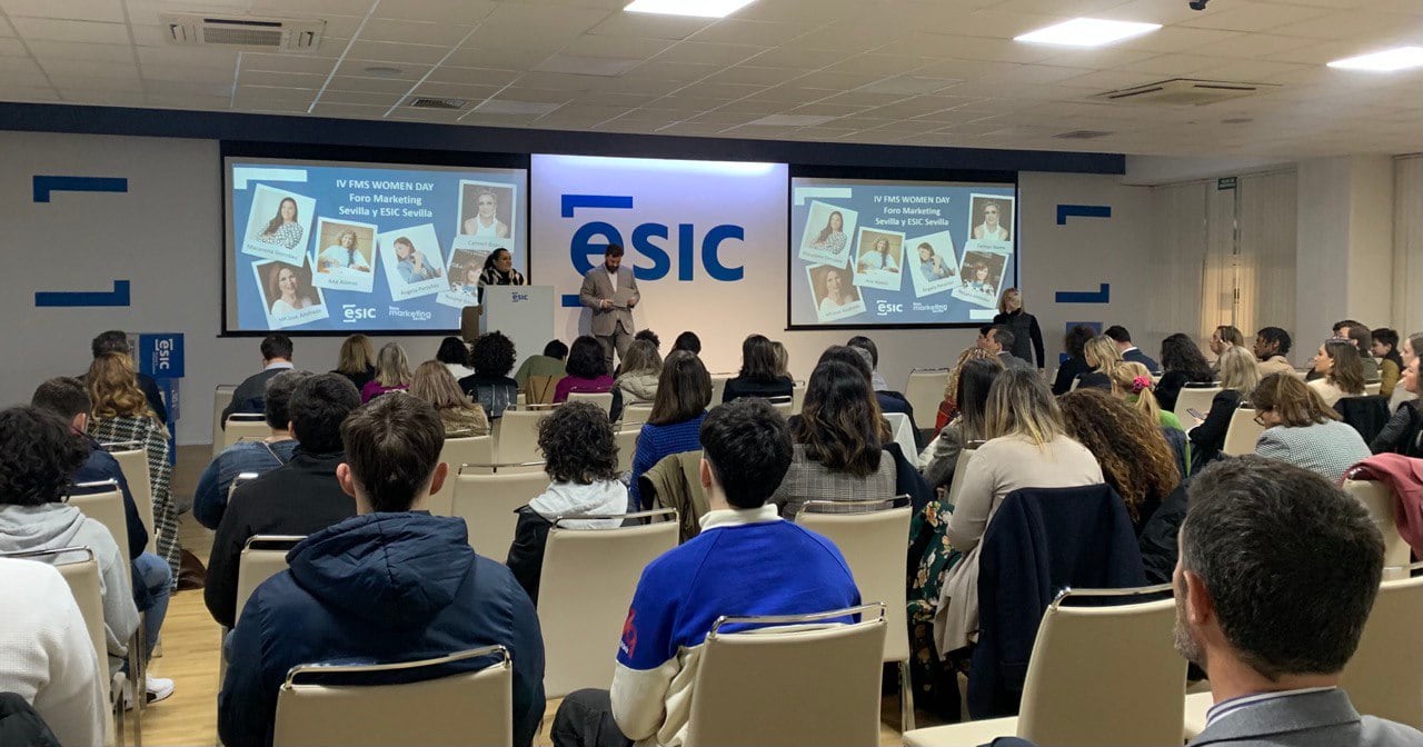 Evento ‘IV Edición FMS Women Day’ en ESIC Sevilla con Rocío Tornay presidenta de Foro Marketing Sevilla