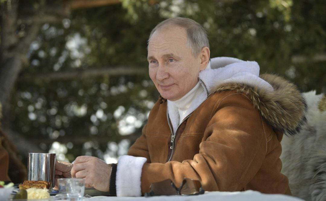 Vladimir Putin, presidente de Rusia, en Siberia.