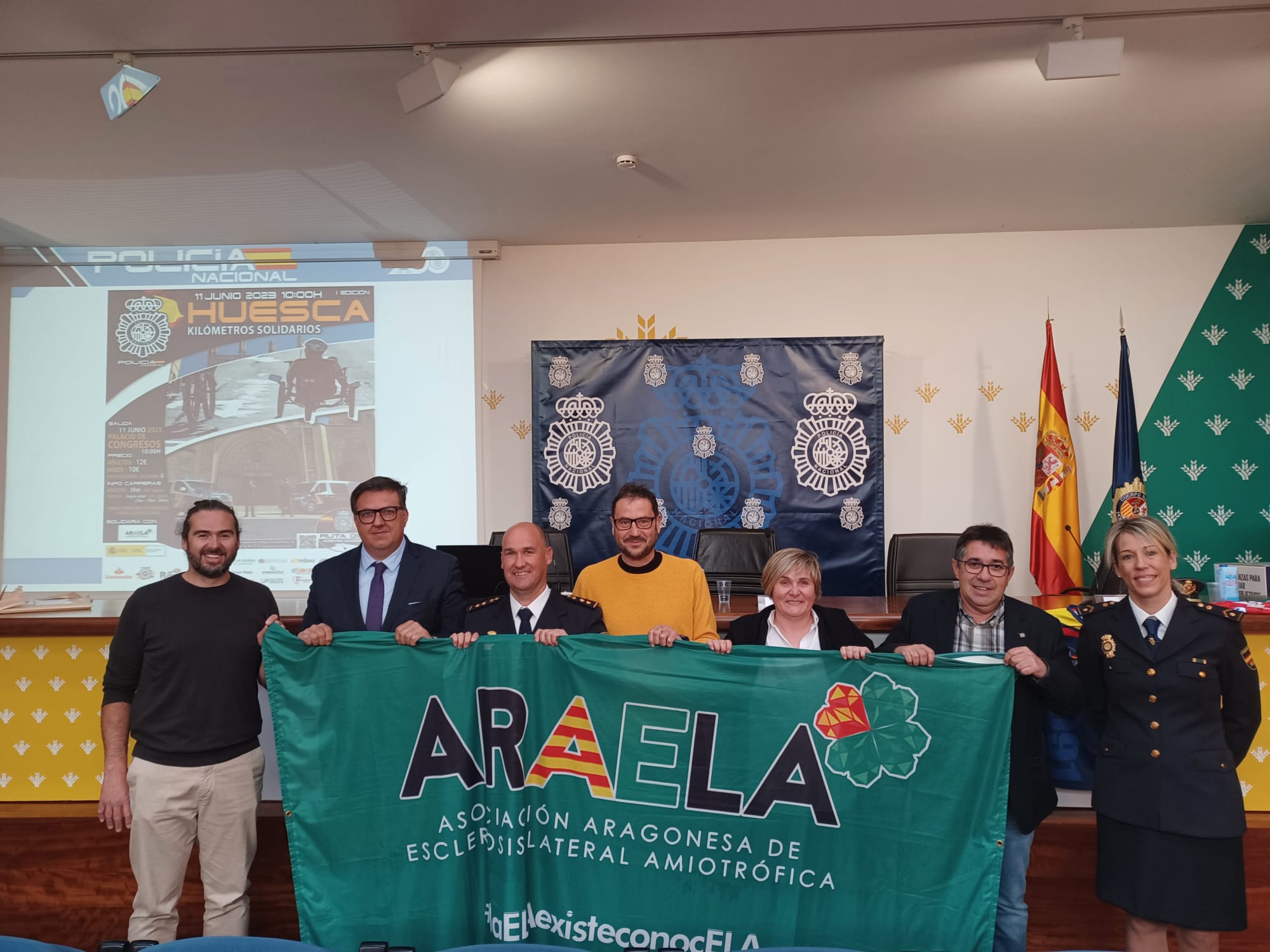 Presentación de la Ruta 091 en Huesca.