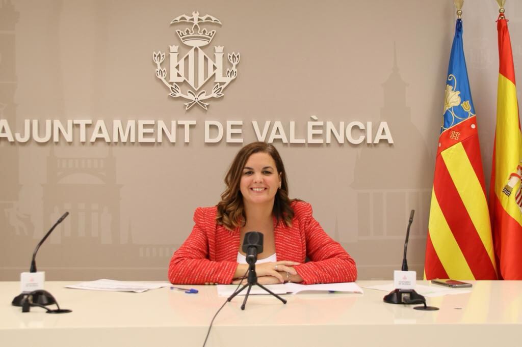 Sandra Gómez, vicealcaldesa de València y portavoz socialista