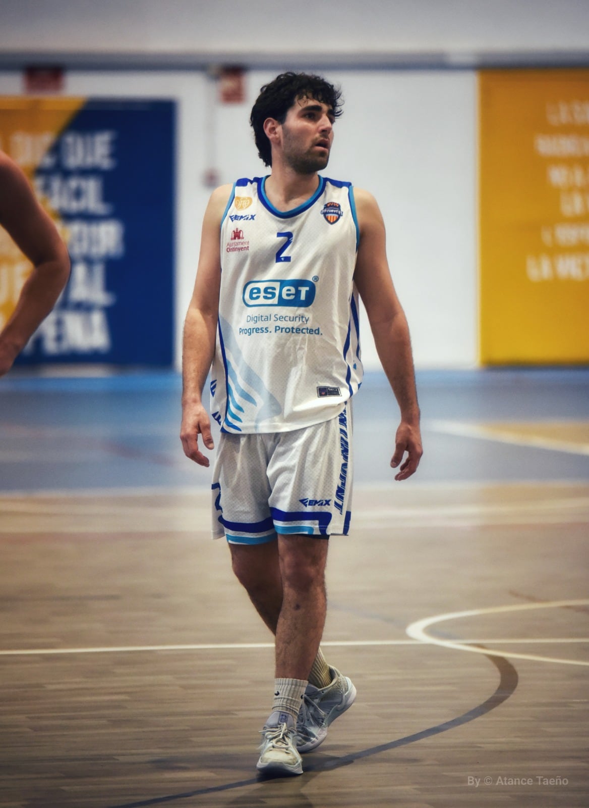 Nelo Ramos durante un partido con el Eset Ontinet. Foto: Iván Atance