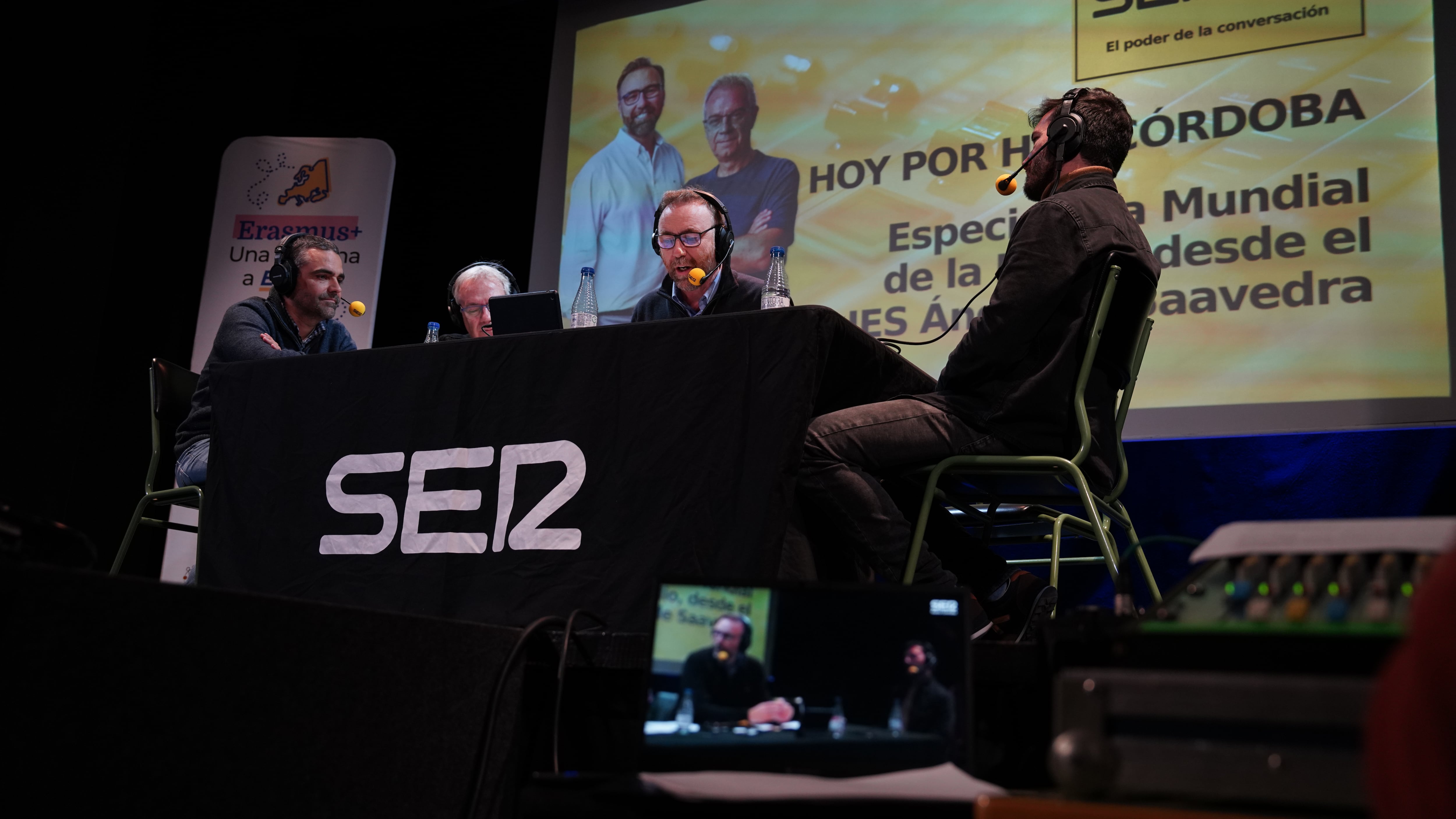 Radio Córdoba celebra el  Día de la Radio desde el IES Ángel de Saavedra