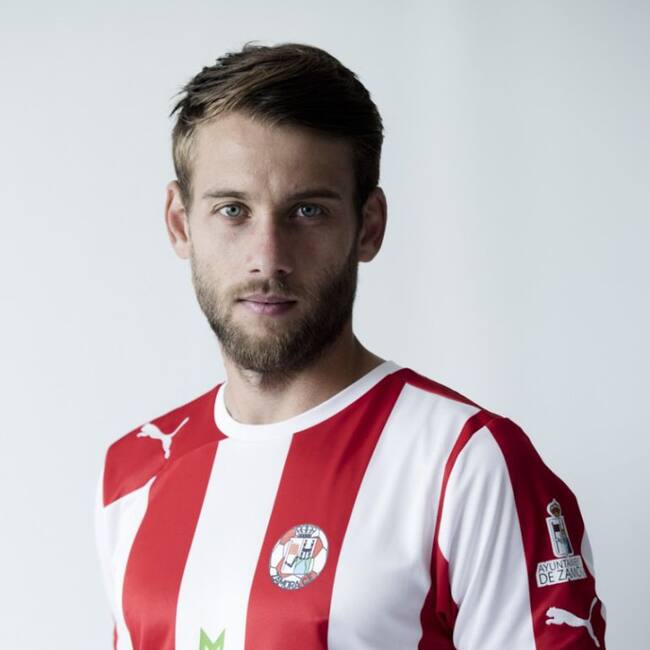 Rubén Moreno con la camiseta del Zamora