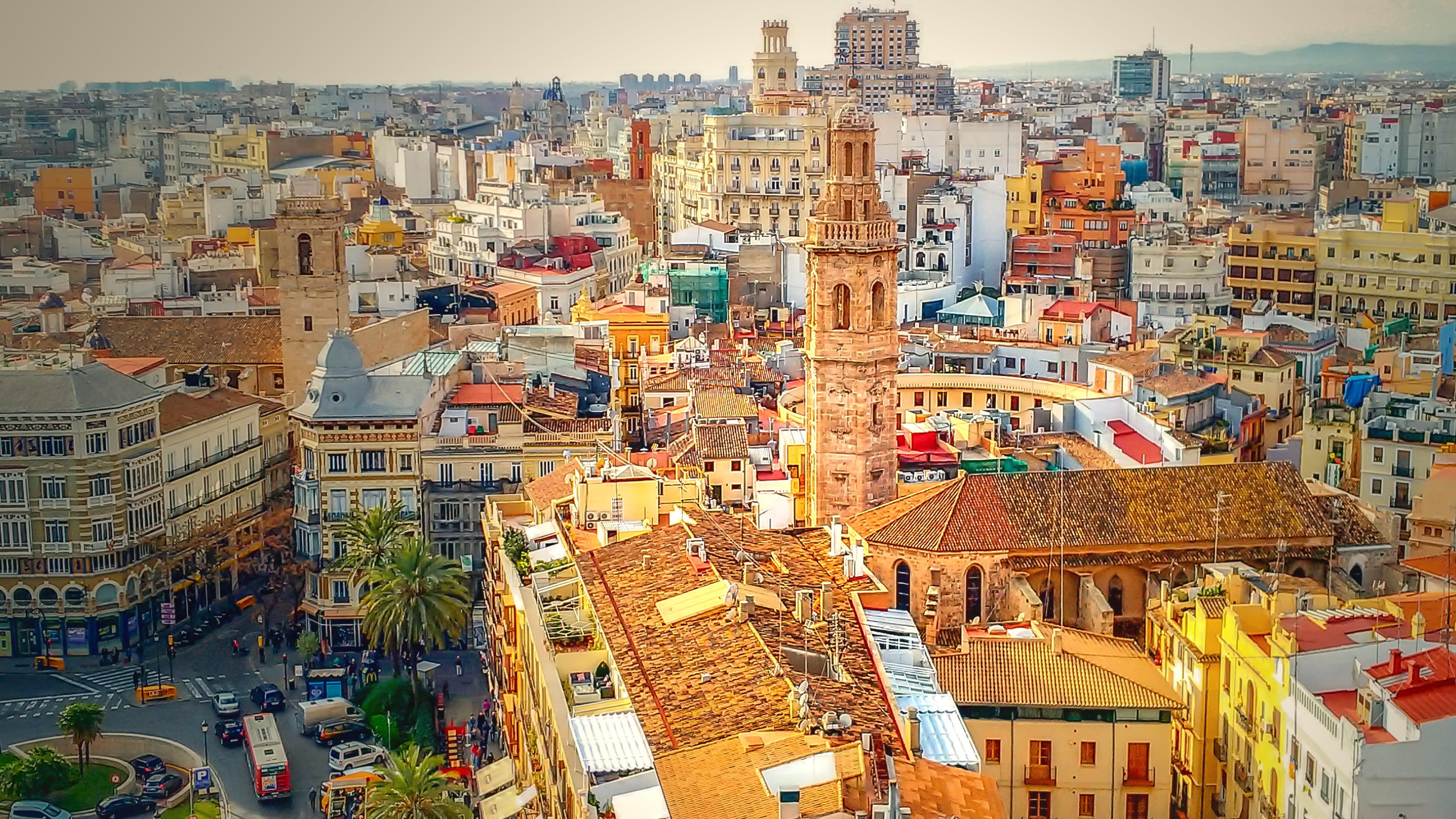 Vista aérea de València