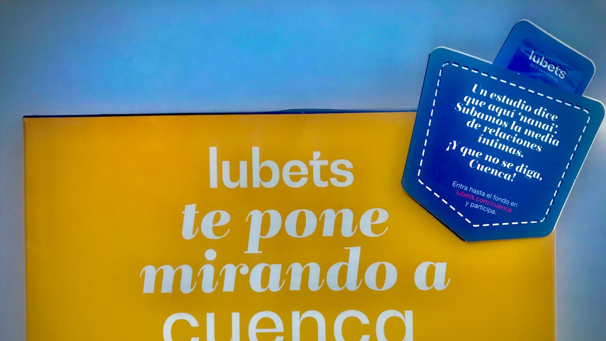 Una marca de lubricante íntimo quiere que en Cuenca se practique más sexo