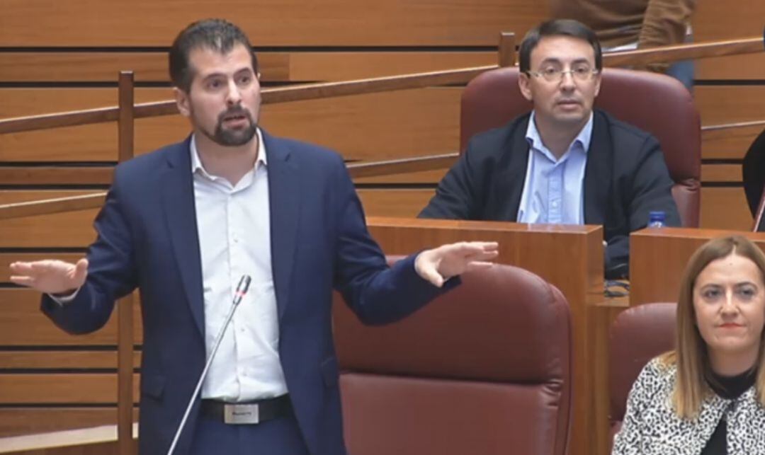 Tudanca, en su intervención