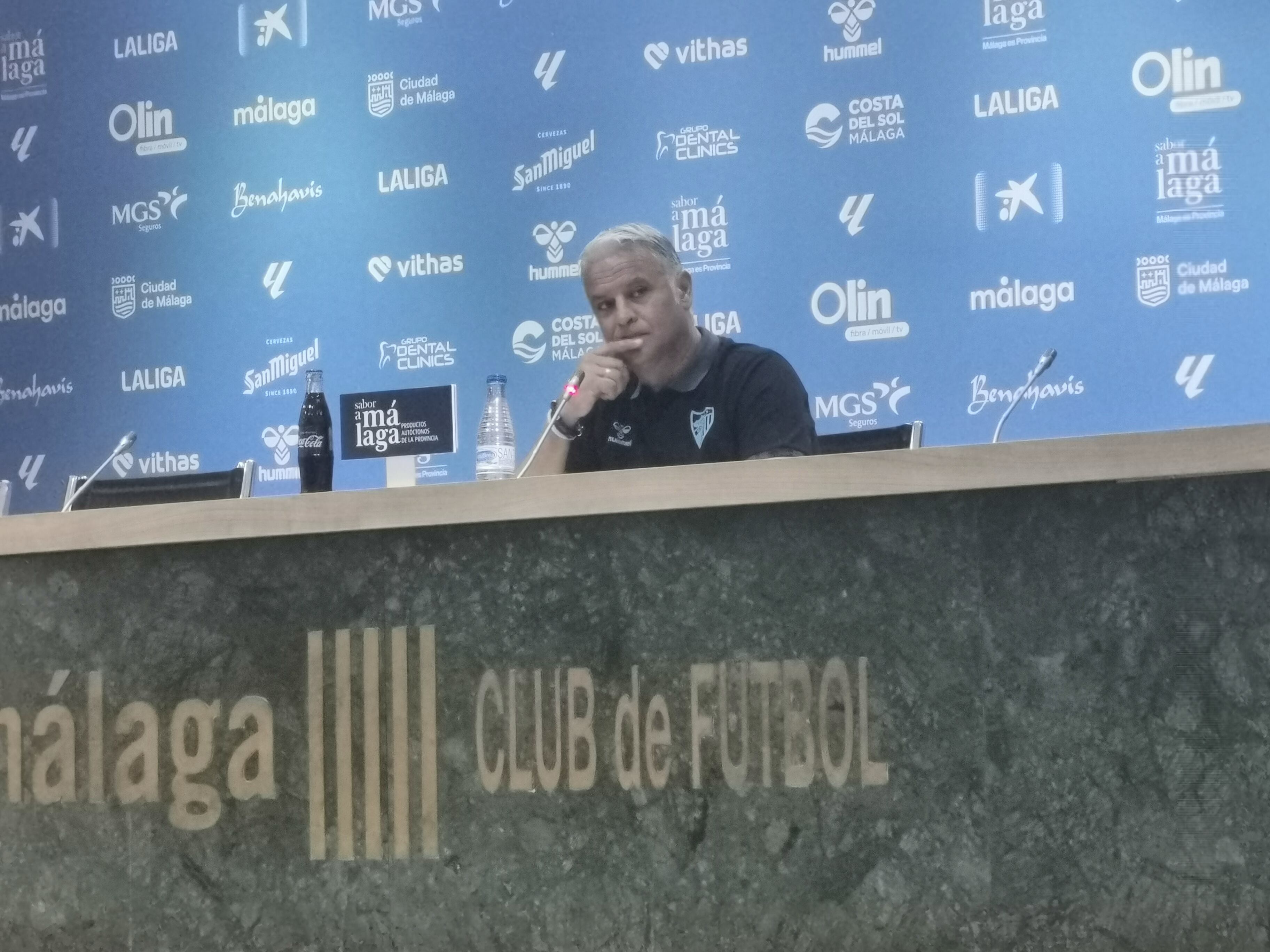 Sergio Pellicer en rueda de prensa/ MCF