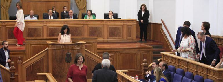 El pleno de las Cortes debate sobre la situación del Tajo