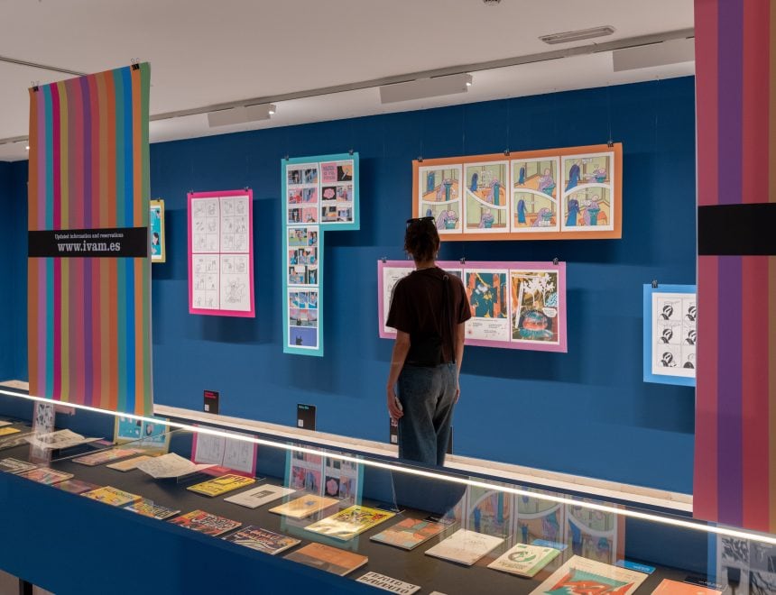 Exposición ¡Eso no es cómic! en el IVAM