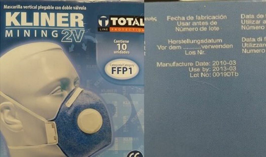 Mascarillas caducadas distribuidas entre el personal de la residencia de Parquesol