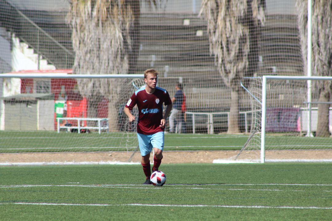 Jaime Bugatto durante un partido esta temporada