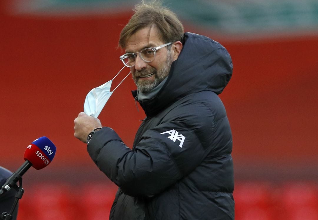 El técnico del Liverpool Jurgen Klopp.